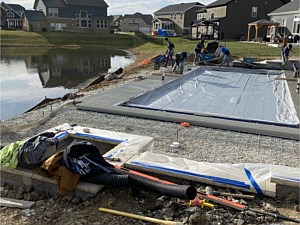 Pool Hardscaping, Zionsville, IN