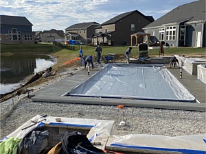 Pool Hardscaping, Greenwood, IN