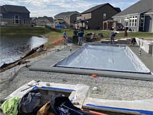 Pool Hardscaping, Indianapolis, IN