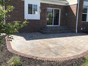 Entryway Concrete Pavers, Carmel IN