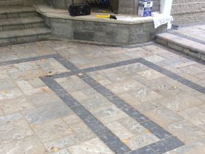 After Patio Pavers Installation