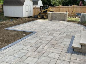 Backyard Paver Installation, Zionsville, IN