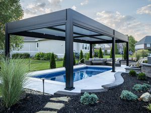 Patio Area and Pergola, Carmel, IN - View 3