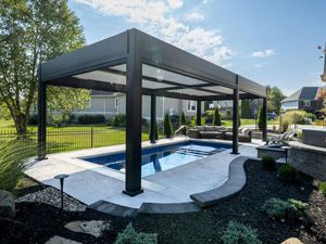 Patio Area and Pergola, Carmel, IN - View 11