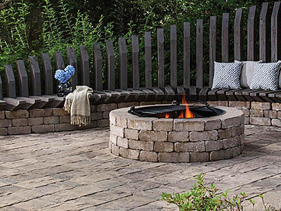 Weston Stone™ Fire Pit Kit